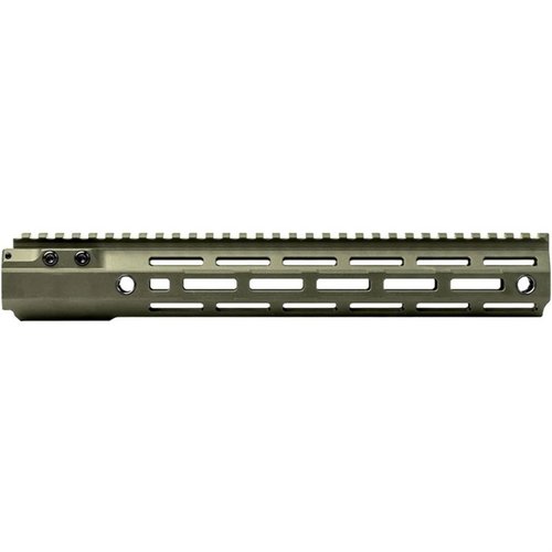El handguard MOD 4 de Aero Precision combina resistencia y ergonomía, con construcción en 6061-T6, interfaz M-LOK y 4 sockets QD reforzados para máxima personalización.