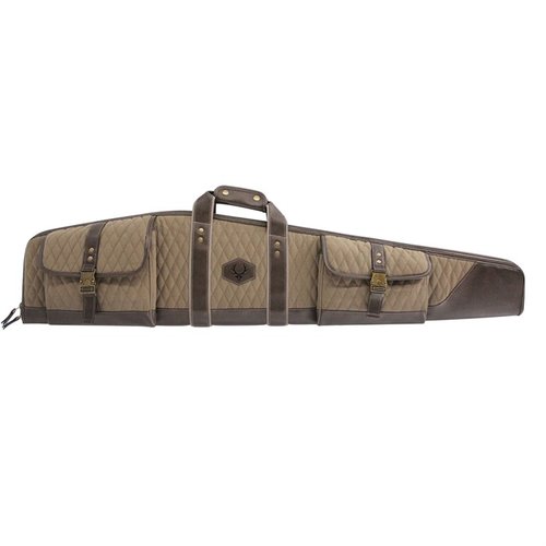 Protege tu rifle con el PRESIDENT SERIES RIFLE CASE: diseño premium, forro de gamuza, doble espuma de impacto y bolsillos para accesorios. ¡Ideal para rifles con mira!