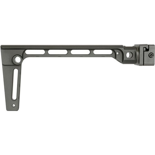 El ARM BRACE SIDE FOLDING de Midwest Industries ofrece un diseño rígido, mecanismo de plegado resistente y 5 puntos de sujeción QD, ¡ideal para tu arma!