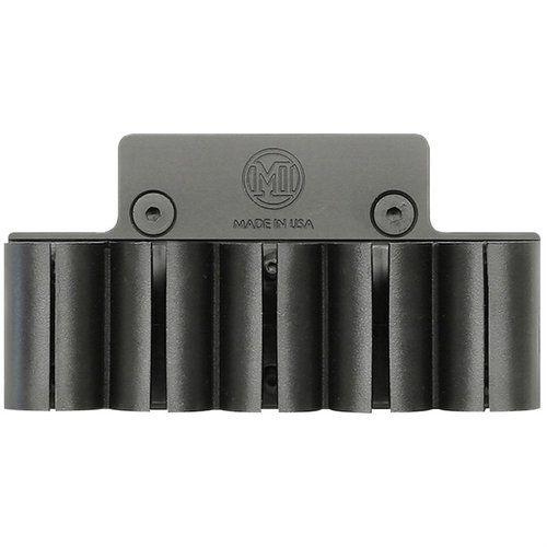 Accede rápidamente a 5 cartuchos de 12 Ga con el SHOTGUN SHELL HOLDER PLATE BUNDLE, ligero y hecho en EE. UU., ideal para tus stocks de Midwest Industries.