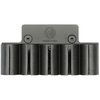 MIDWEST INDUSTRIES, INC. SHOTGUN SHELL HOLDER PLATE BUNDLE - BLACK - 5 ROUNDS