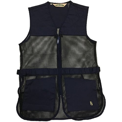 El chaleco BOB ALLEN FULL MESH DUAL PAD es ligero, ventilado y ajustable, con almohadillas duales, bolsillos amplios y compatibilidad para Insert-A-Pad.