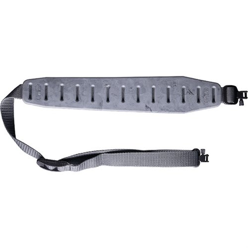 La correa QUAKE CLAW 2.0 con swivels ofrece un sistema antideslizante, comodidad excepcional y es fácil de limpiar, ideal para rifles y escopetas.