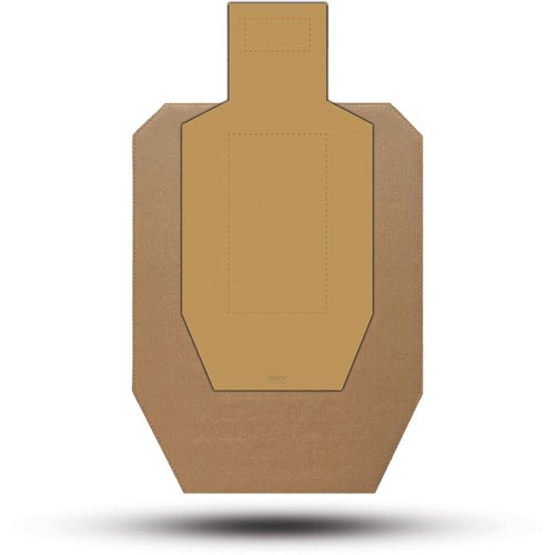 Mejora tu entrenamiento con los STKY Targets IPSC A & C: fácil de usar, papel kraft duradero y alineación perfecta para una práctica realista. ¡Stick, Shoot, Repeat!