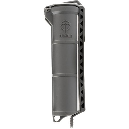 El CellVault XL almacena hasta 8 baterías AAA, 6 CR123 o 2 18650, es resistente al agua y polvo, y se adapta fácilmente a tu equipo M.O.L.L.E.