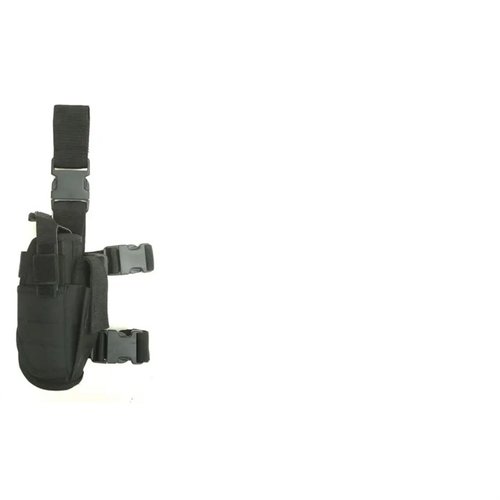 El CACTUS JACK TACTICAL DROP LEG HOLSTER es ajustable, compatible con varias pistolas, y cuenta con un sistema de liberación rápida para un acceso rápido y seguro.