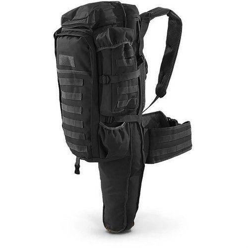 La TACTICAL ASSAULT BAG con portafusil es cómoda, espaciosa y resistente, ideal para transportar tu equipo en cacerías o viajes, con capacidad de 900-cu. in.
