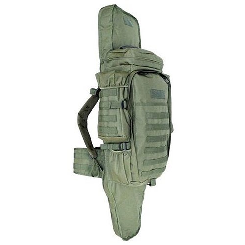 La TACTICAL ASSAULT BAG con soporte para rifle ofrece comodidad con su respaldo acolchado, espacio amplio y capacidad para transportar tu equipo y rifle.