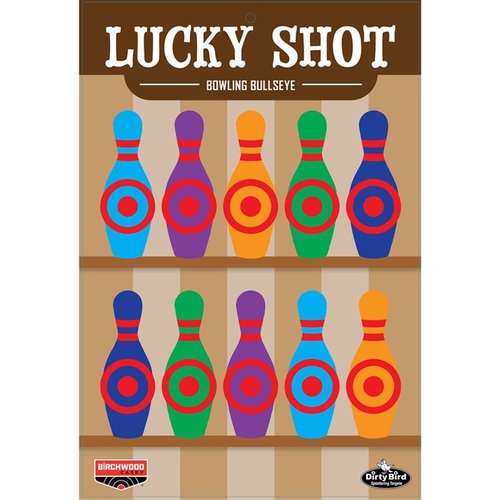 Los objetivos DIRTY BIRD LUCKY SHOT de 12 x 18