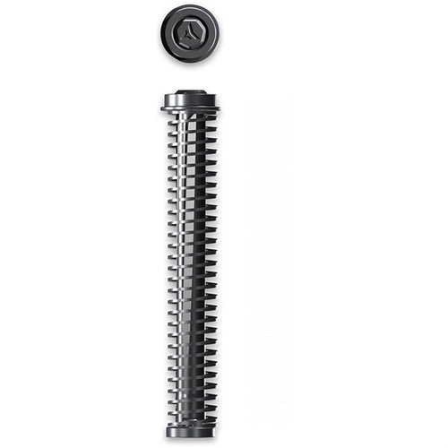 El COMPRESSOR Quick-Tune Guide Rod para Glock 17 Gen 5® ofrece un diseño sin tornillos, menos fricción y tres resortes intercambiables para un ajuste perfecto.