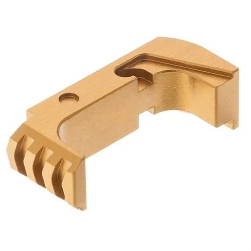 El liberador de cargador extendido para Glock 43x/48 de Tyrant CNC está hecho de aluminio de grado aeroespacial, mejora la ergonomía y permite una rápida expulsión de los cargadores.