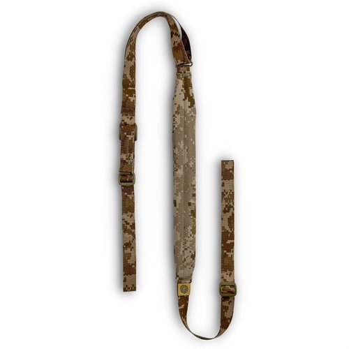 La Sling SBS de GBRS es ligera (2.7 oz), ajustable y cómoda, con opciones de punto simple o doble, perfecta para un ajuste personalizado y rendimiento óptimo.