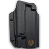 El holster OWB X PRIORITY 1 para SIG P320 con SureFire X300U ofrece retención ajustable, diseño abierto para cañones roscados y es compatible con ópticas.