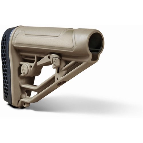 Mejora tu AR15 o AR308 con el EX Performance Adjustable Stock: ajuste rápido, construcción duradera y opciones de montaje versátiles para un rendimiento excepcional.