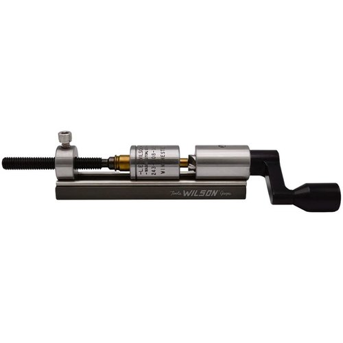 El trimmer de cascos L.E. WILSON garantiza precisión y durabilidad con su cortador TiN y parada estándar, ideal para recargas de alta calidad.