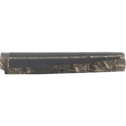 El forend Remington de 12 GA para Versa Max es resistente, ideal para caza acuática, con camuflaje Mossy Oak Duck Blind y fabricado en polímero duradero.