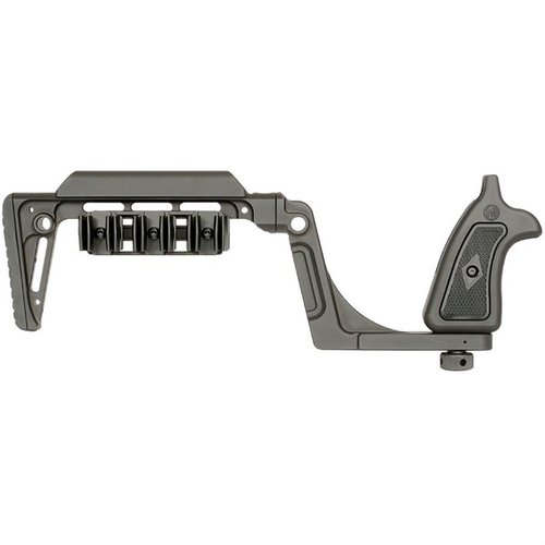 El Bounty Hunter Stock para Taurus Raging Hunter mejora la estabilidad y el control, es cómodo, fácil de desmontar y tiene múltiples configuraciones de sling.