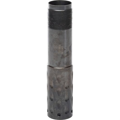 El choke tube TRUGLO® 12 GA Head Banger ofrece patrones densos y rango efectivo extendido, ideal para cargas de alto rendimiento y máxima durabilidad.
