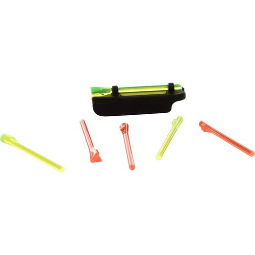 Mejora tu puntería con el Hi-Viz Front Sight Kit para Remington 870/1100, con LitePipes intercambiables y alta visibilidad para cualquier condición de luz.