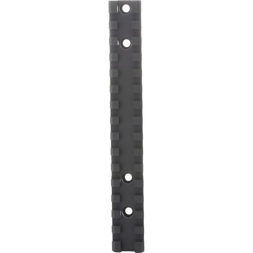 El riel Remington 700 Alpha One Short Action es ligero, resistente y ofrece una plataforma estable para montar ópticas, ideal para reemplazo o restauración.