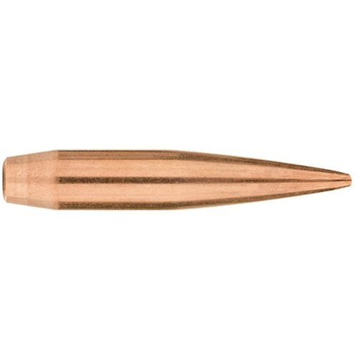 Los balas MatchKing® 30 Caliber (0.308") 215gr HPBT son ideales para competiciones serias, ofreciendo un rendimiento balístico superior en largas distancias.
