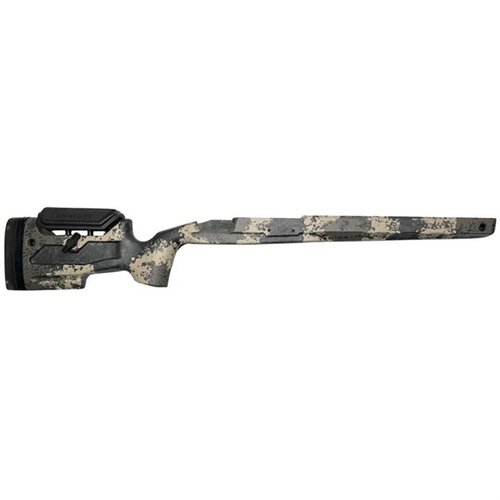 El CORE UMC Compatible Adjustable Stock de GRAYBOE es ultra resistente, ajustable y perfecto para precisión a larga distancia, ideal para competiciones.