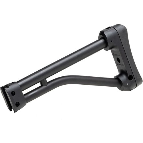 Descubre el ACE Picatinny Rail AKFX Stock para AK-47, un stock duradero de aluminio 7075-T6, disponible en 3 longitudes y con un cómodo pad de 0.5".