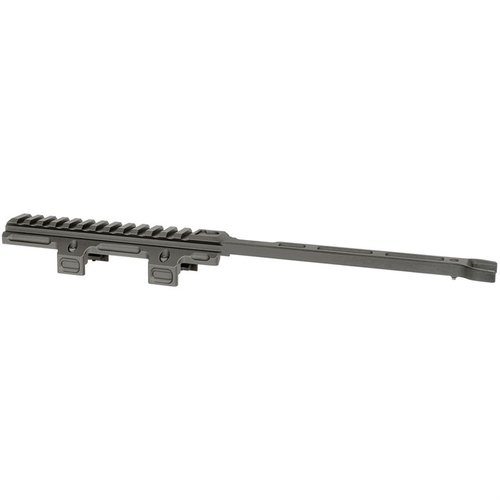 Mejora tu HK MP5 con el GEN-2 M-LOK® Top Rail: instalación fácil sin herramientas, riel Picatinny más largo y espacio optimizado para accesorios.