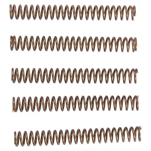 La 1911 Mainspring de ISMI, fabricada en acero inoxidable o chrome silicon, ofrece durabilidad y un tirador más ligero y consistente para un rendimiento fiable.