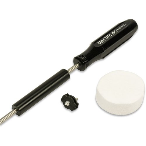 El BOLT ACTION CLEANING KIT de BORE TECH es la herramienta más innovadora para limpiar a fondo el chamber y la acción de tu rifle de cerrojo, ¡rápido y eficaz!