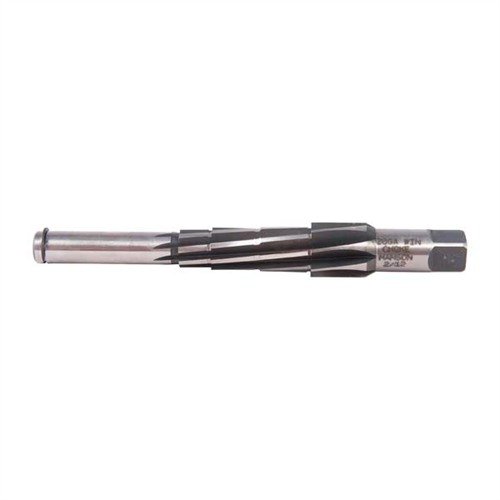 Instala tubos de choke de forma rápida y precisa con el reamer de 20 gauge de Manson Precision, ideal para uso en torno y con instrucciones incluidas.