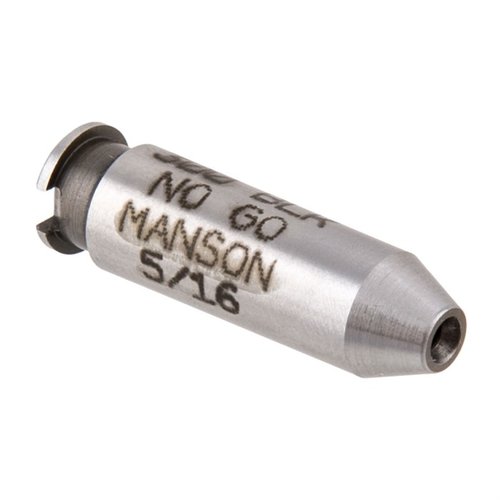 Los calibres Manson Precision garantizan una medición precisa del headspace, construcción duradera y versatilidad para asegurar el correcto funcionamiento de tus armas.