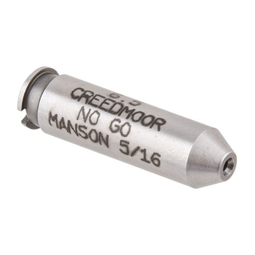 Los calibres Manson Precision garantizan mediciones precisas de headspace, son duraderos y cumplen con las especificaciones SAAMI, ideales para armeros.