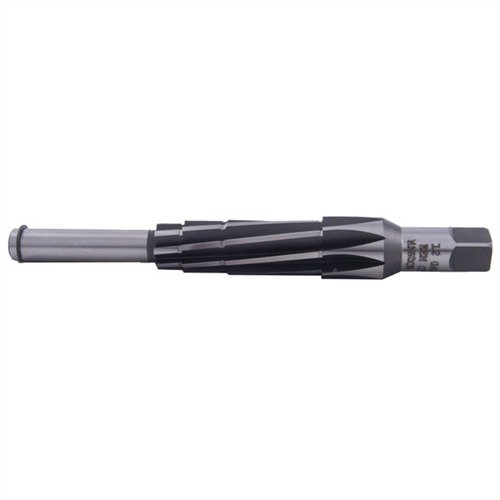 Instala tubos de choke de forma rápida y precisa con el reamer Rem-Choke de Manson Precision, ideal para resultados superiores en tu escopeta de 12 gauge.