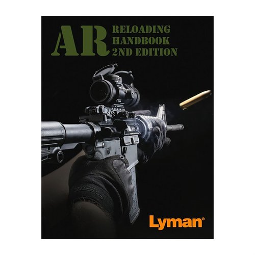 El AR RELOADING HANDBOOK 2ª EDICIÓN de Lyman ofrece datos de recarga para casi todos los calibres AR, incluyendo artículos especializados y datos probados.