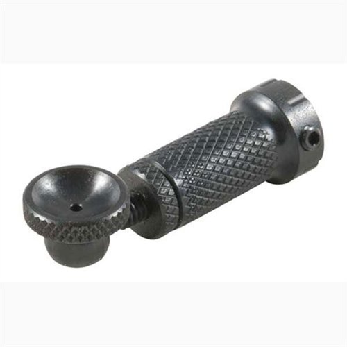 El RIFLE STANDARD POST de MARBLE ARMS permite ajustar la altura del post fácilmente para diferentes distancias, con un sistema de liberación rápida y ajuste fino.