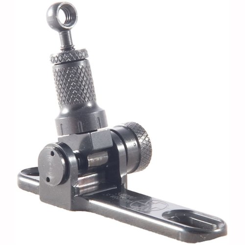 Mejora la precisión y la adquisición de objetivos con el ROSSI 92 Rear Sight de MARBLE ARMS, ideal para rifles de acción de bombeo y palanca.