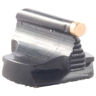 Descubre la mira delantera montada en cañón de MARBLE ARMS, hecha de acero, con un acabado azul pulido y un diseño contorneado que mejora tu precisión.