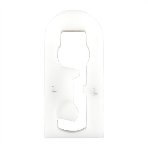 Evita que se deforme el marco de tu revólver S&W con inserts Delrin ajustables que distribuyen la fuerza uniformemente y se adaptan a cada arma.