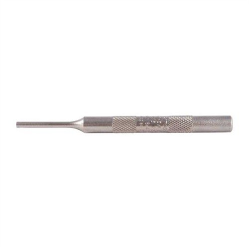 Los SINGLE PIN PUNCHES de MAYHEW STEEL son ideales para reemplazar kits o comprar individualmente; fabricados en acero de herramienta con cuerpo estriado para un agarre óptimo.