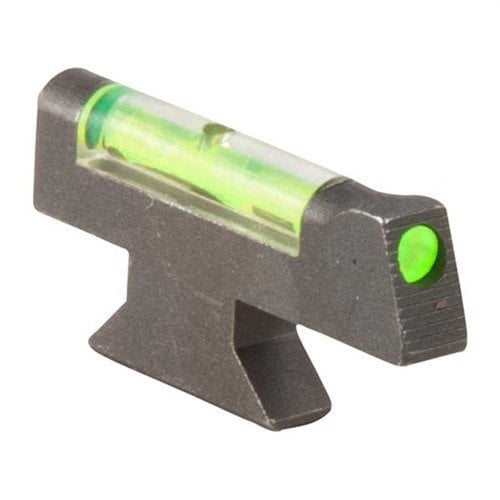 Mejora tu puntería con las miras frontales HIVIZ, que ofrecen visibilidad óptima en cualquier condición de luz y son compatibles con modelos S&W Classic y Performance.