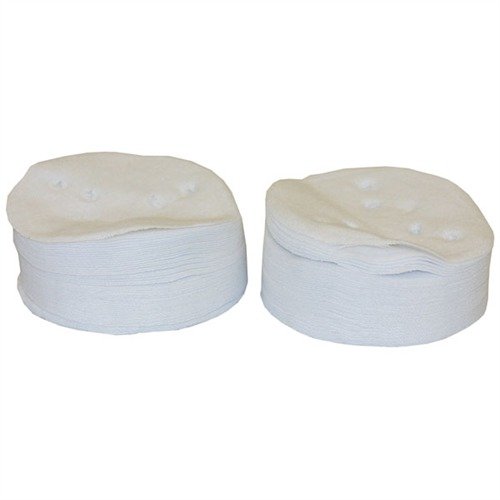 Los parches de limpieza Otis son 100% algodón, reutilizables hasta 6 veces y vienen con una punta ranurada para una limpieza efectiva de 360 grados.