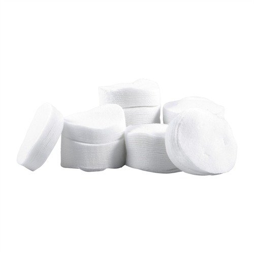 Los parches de limpieza Otis son 100% algodón, reutilizables hasta 6 veces y vienen con una punta de limpieza ranurada para una limpieza efectiva de 360 grados.