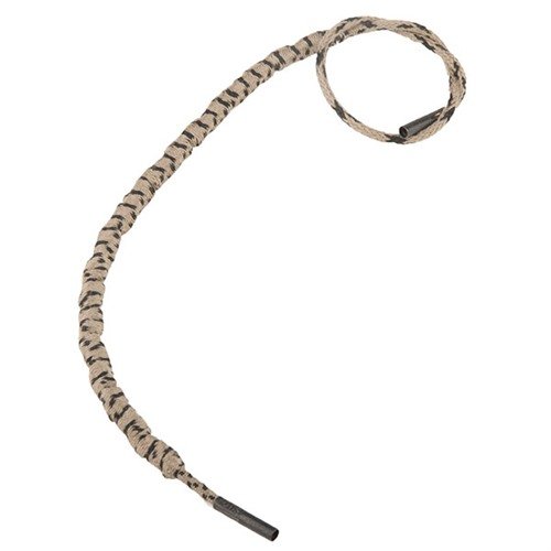 Limpia de manera rápida y efectiva desde el Breech-to-Muzzle, con materiales resistentes al calor y un núcleo de goma que atrapa mejor la suciedad.