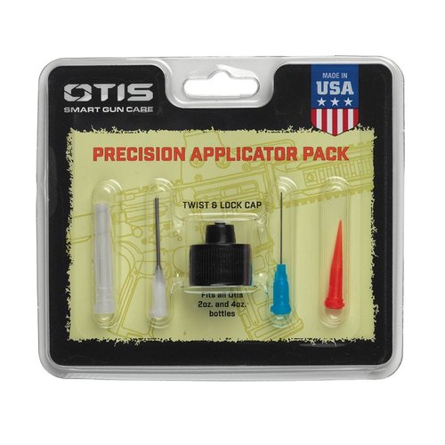 Convierte tu botella en un sistema de aplicación de precisión con el PRECISION APPLICATOR PACK de OTIS, incluye puntas metálicas y plásticas para un control total.