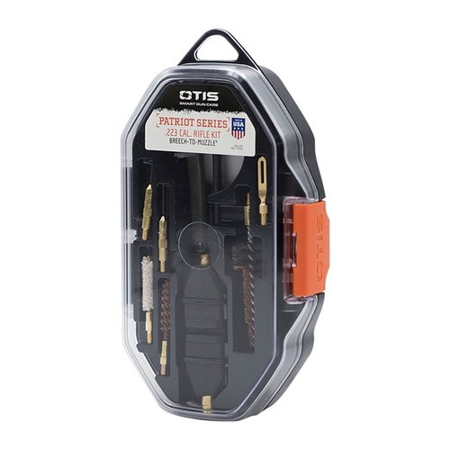 El kit PATRIOT de Otis es esencial para el mantenimiento de tu rifle. Limpia de Breech-to-Muzzle® y cuenta con una herramienta que funciona como T-handle y driver.