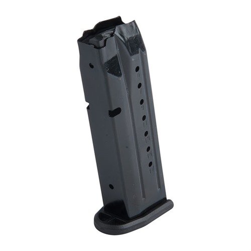 Consigue los cargadores S&W 9MM M&P 9 de 17RD, fabricados en EE.UU., con cuerpo de acero y resortes de chrome silicon, ¡resistentes y duraderos para un uso intensivo!