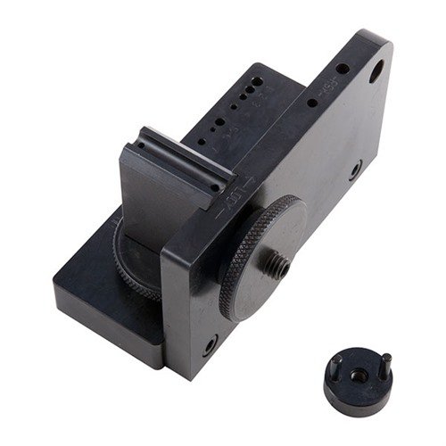 Ahorra tiempo y dinero con el SERIES I STONING FIXTURE; fácil de ajustar, preciso y repetible, ideal para trabajar en martillos y gatillos.