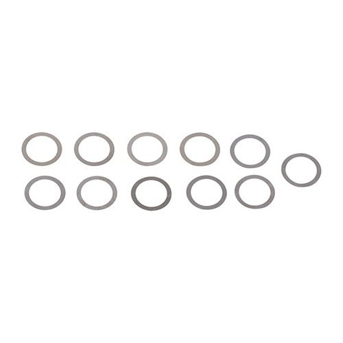 Elimina fácilmente el exceso de juego en el cilindro y el yoke con estos rodamientos de acero inoxidable, ideales para restaurar o personalizar tus armas.