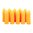 PRECISION GUN SPECIALTIES 38 SPECIAL ORANGE DUMMY ROUNDS 10/PACK